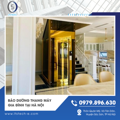 bảo dưỡng thang máy gia đình tại Hà Nội
