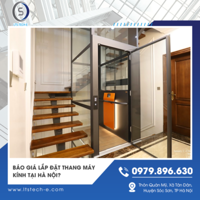 báo giá lắp đặt thang máy kính tại Hà Nội