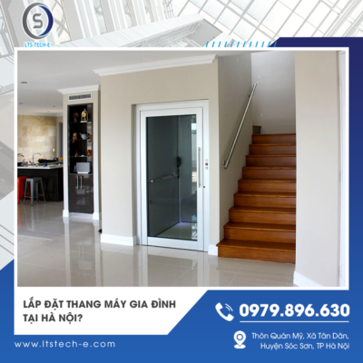 lắp đặt thang máy gia đình tại Hà Nội