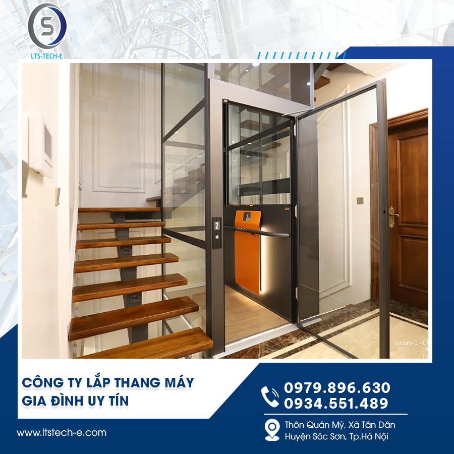 Công ty lắp thang máy gia đình uy tín tại Hải Dương