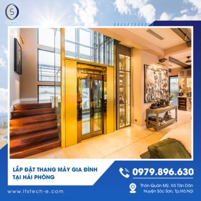Lắp đặt thang máy gia đình tại Hải Phòng