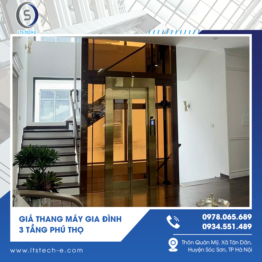 Cửa thang máy mở tự động tiện lợi cho mọi thành viên.