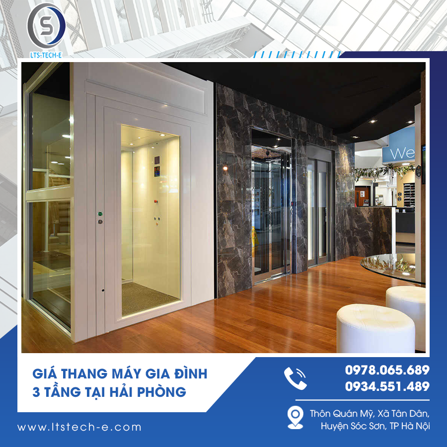 Thang máy thiết kế tinh giản, dễ dàng vệ sinh.