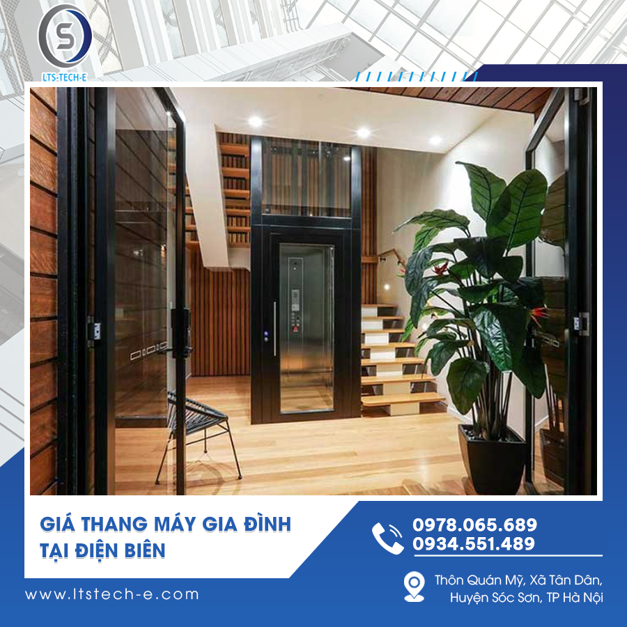 Giá thang máy gia đình tại Điện Biên - Những điều cần biết trước khi quyết định lắp đặt