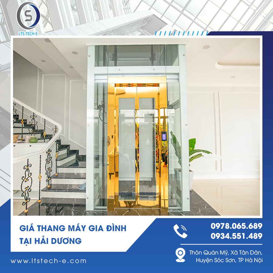 Giá thang máy gia đình tại Hải Dương Giá thang máy gia đình tại Hải Dương