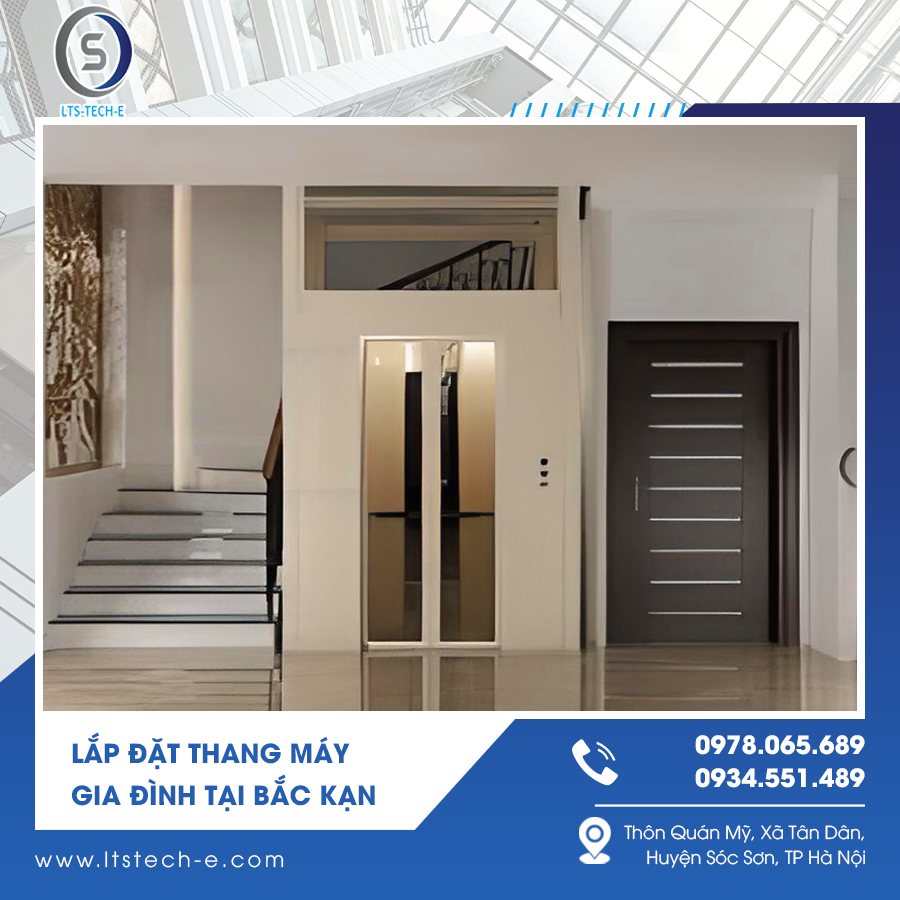 Lắp đặt thang máy gia đình tại Bắc Kạn Lắp đặt thang máy gia đình tại Bắc Kạn
