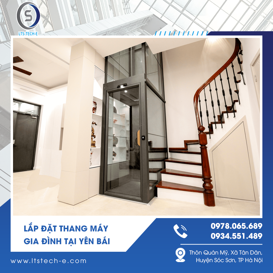 Lắp đặt thang máy gia đình tại Yên Bái Lắp đặt thang máy gia đình tại Yên Bái