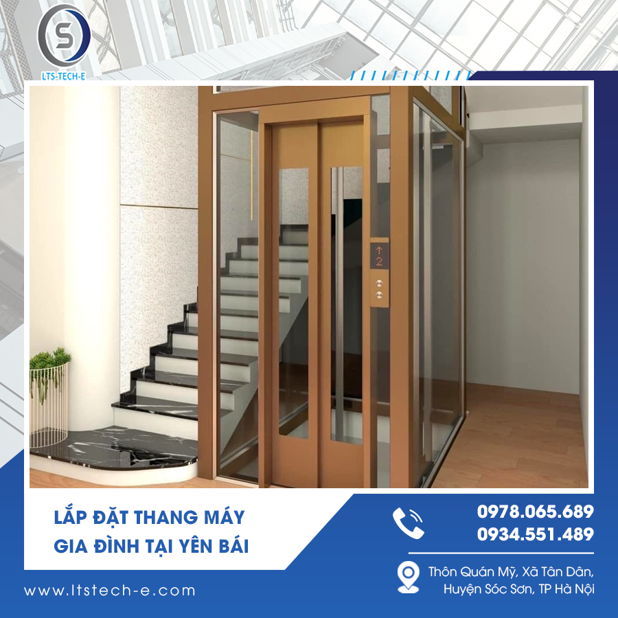 Lắp đặt thang máy gia đình tại Yên Bái Lắp đặt thang máy gia đình tại Yên Bái