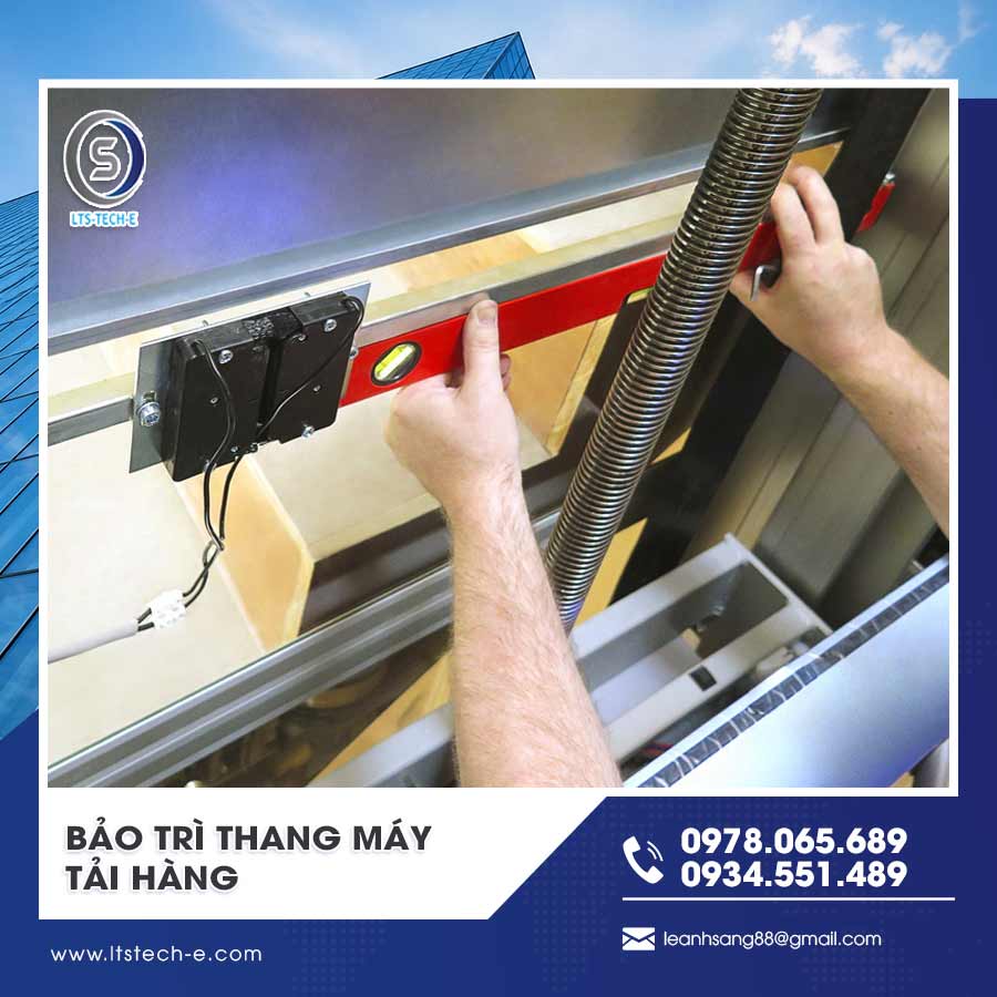 Bảo trì thang máy tải hàng