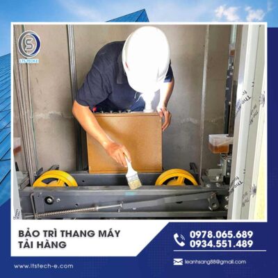 Bảo trì thang máy tải hàng