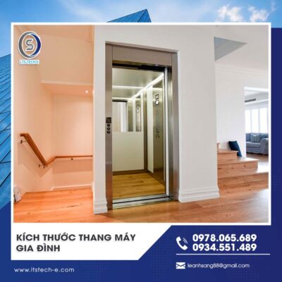 Kích thước thang máy gia đình