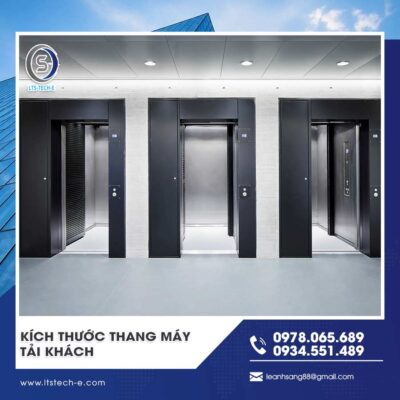 Kích thước thang máy tải khách