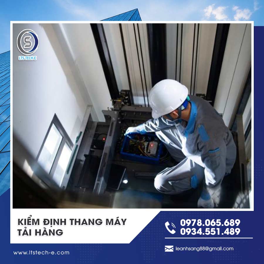 kiểm định thang máy tải hàng