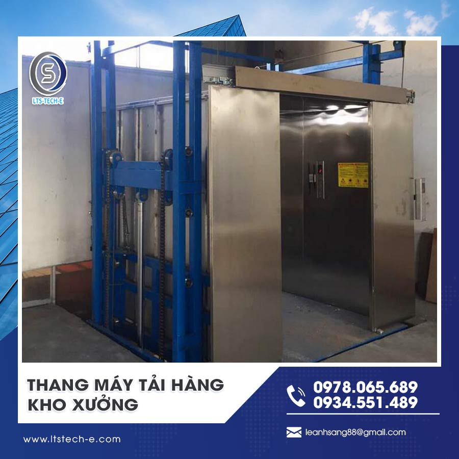 Kinh nghiệm mua thang máy tải hàng