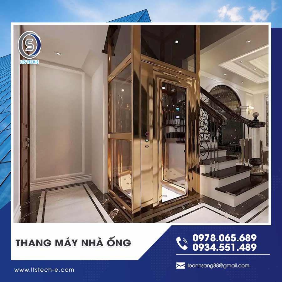 thang máy nhà ống